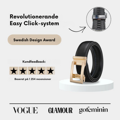 VELVOURA BELT: Easy-Click automatiskt läderbälte för kvinnor + GRATIS presentförpackning