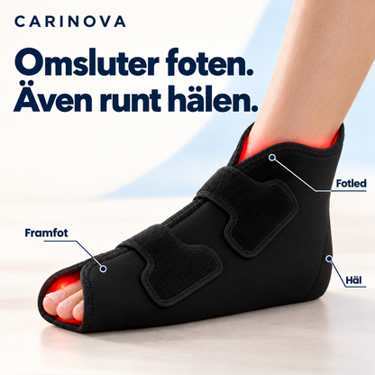 Carinova™ Rödljusterapi för fötterna