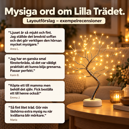 Lilla Trädet – Ljusträd med 108 LED-lampor