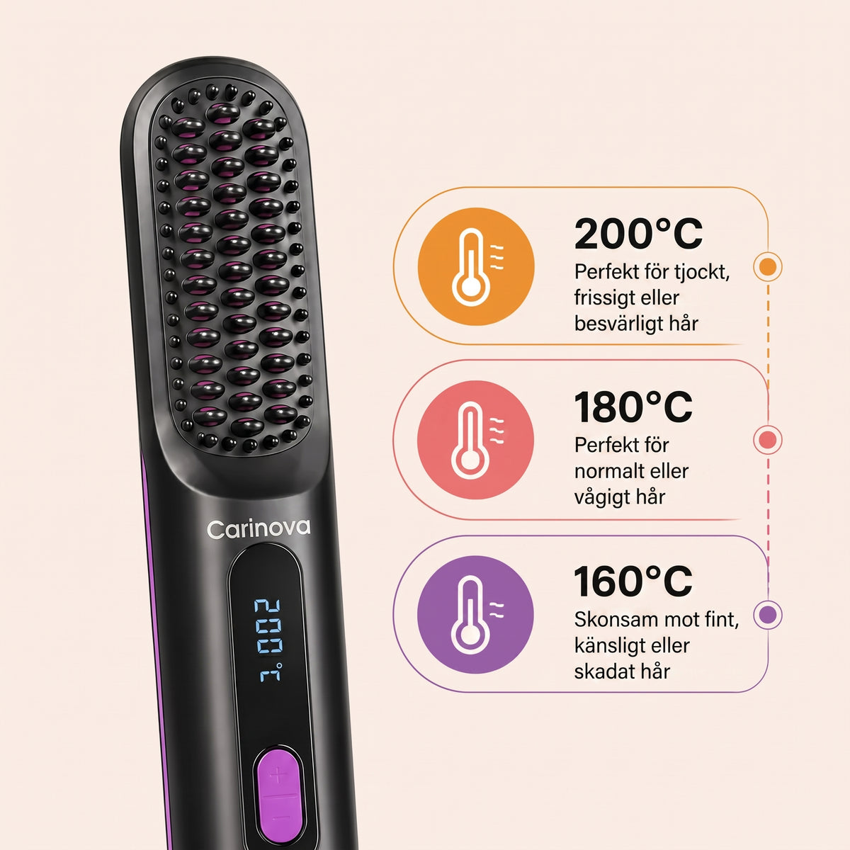 Carinova Brush for Short Hair