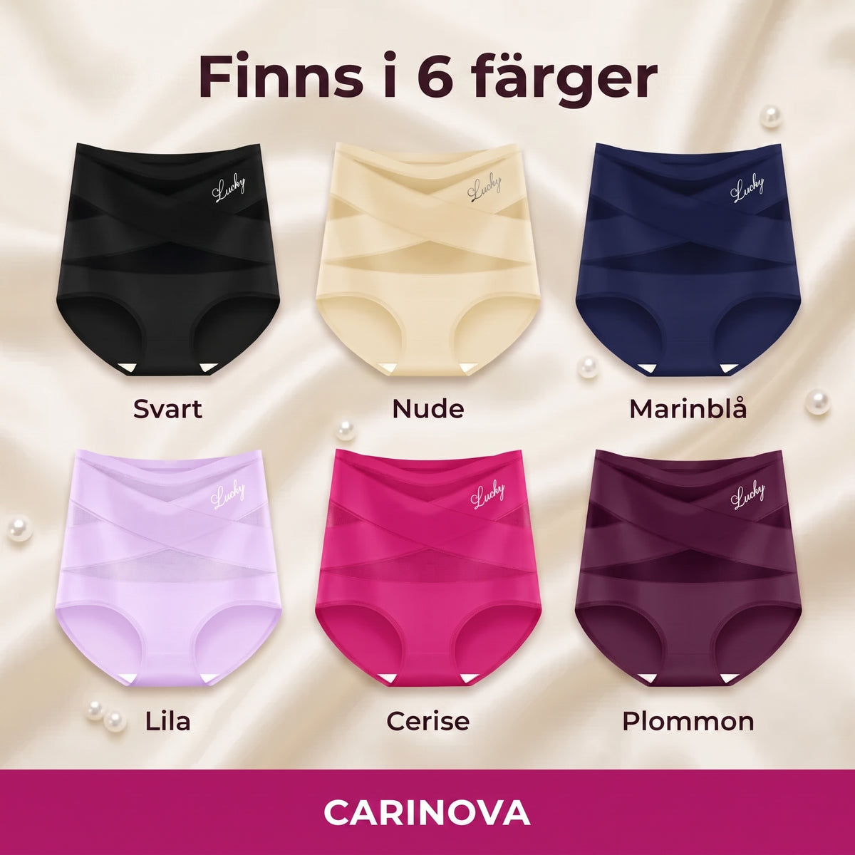 Carinova Sculpt Brief™ – 360° formande trosa