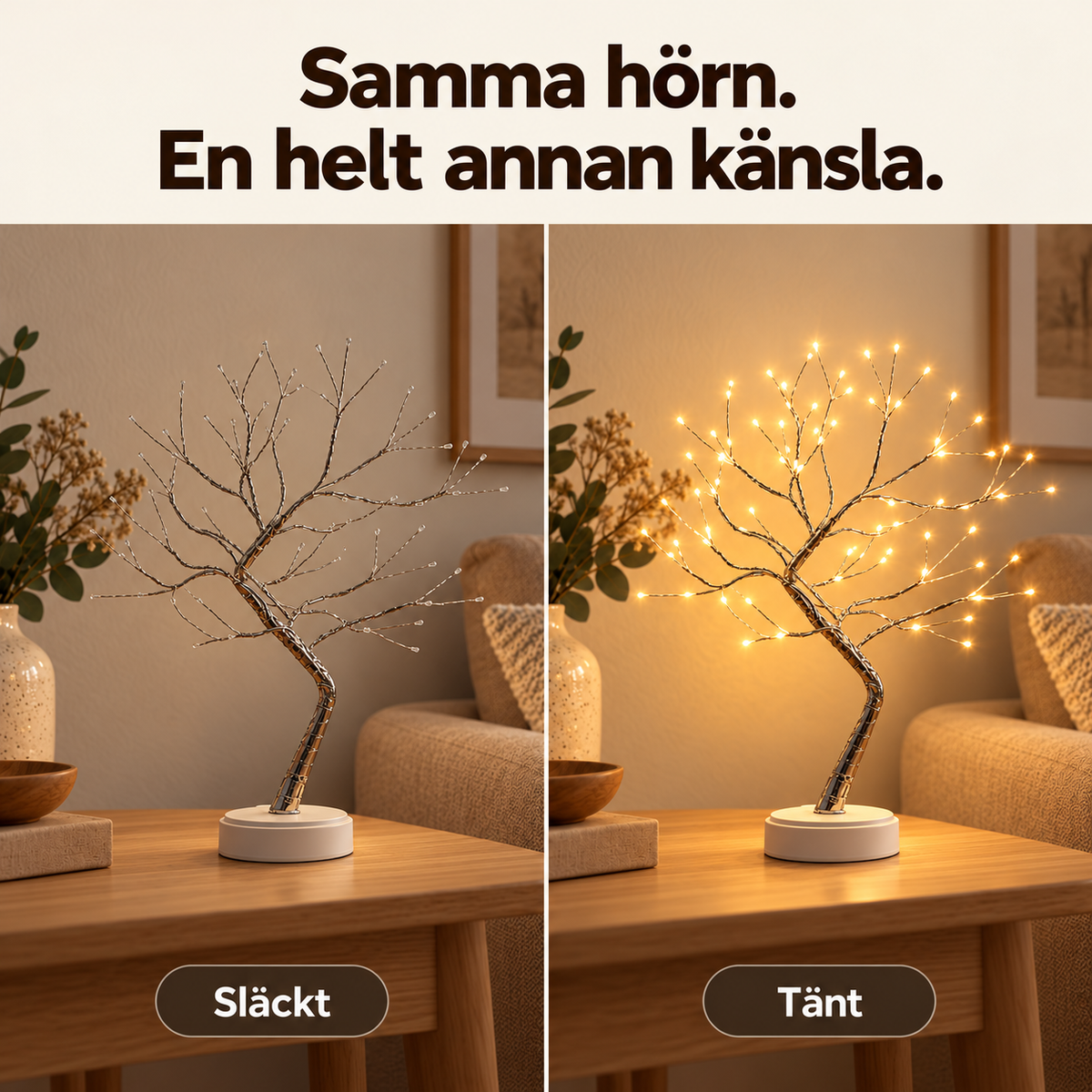 Lilla Trädet – Ljusträd med 108 LED-lampor