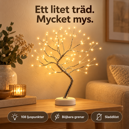 Lilla Trädet – Ljusträd med 108 LED-lampor